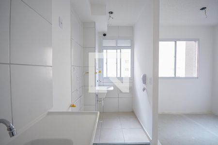 Cozinha e Área de Serviço de apartamento para alugar com 2 quartos, 36m² em Usina Piratininga, São Paulo