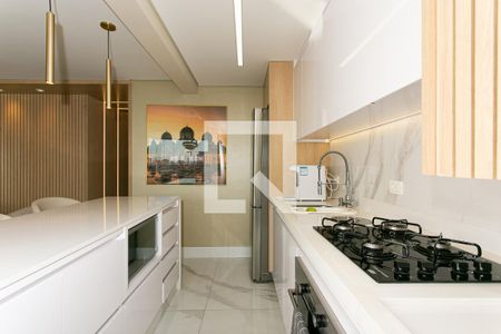 Cozinha de apartamento à venda com 1 quarto, 68m² em Vila Gomes Cardim, São Paulo