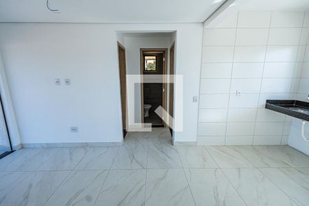 Sala de apartamento para alugar com 2 quartos, 60m² em Jardim Leblon, Belo Horizonte