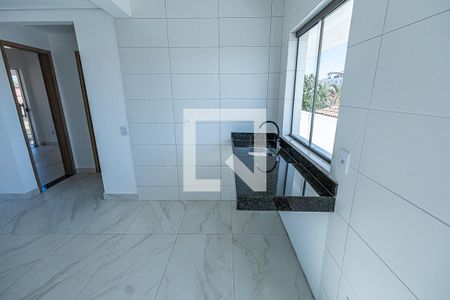 Cozinha de apartamento para alugar com 2 quartos, 60m² em Jardim Leblon, Belo Horizonte