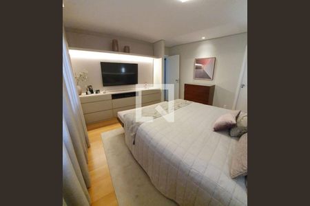 quarto 1 de apartamento à venda com 3 quartos, 125m² em Santo Antônio, Belo Horizonte