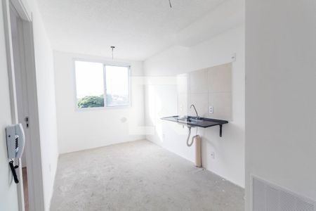 Sala/Cozinha de apartamento à venda com 1 quarto, 24m² em Jardim América da Penha, São Paulo