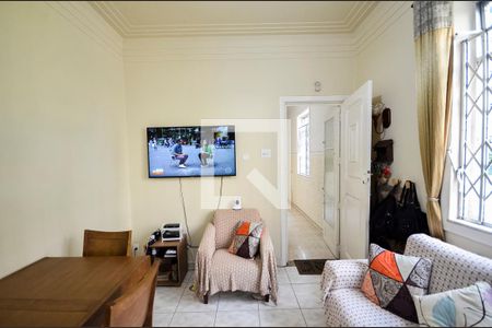 Sala de apartamento à venda com 2 quartos, 61m² em Tijuca, Rio de Janeiro