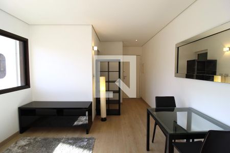 Sala de apartamento à venda com 1 quarto, 43m² em Moema, São Paulo