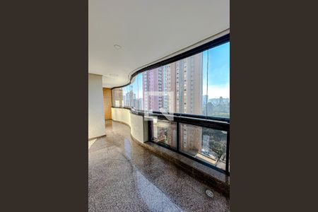 Varanda da Sala de apartamento para alugar com 3 quartos, 142m² em Vila Regente Feijó, São Paulo