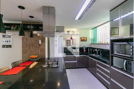 Cozinha de casa à venda com 5 quartos, 306m² em Serra, Belo Horizonte