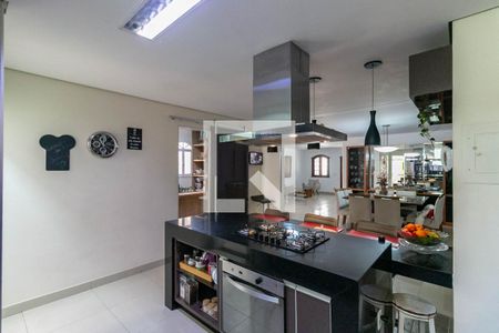 Cozinha de casa à venda com 5 quartos, 306m² em Serra, Belo Horizonte