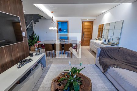 Sala de apartamento para alugar com 4 quartos, 190m² em Castelo, Belo Horizonte