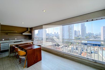 Varanda da Sala de apartamento para alugar com 2 quartos, 101m² em Quinta da Paineira, São Paulo