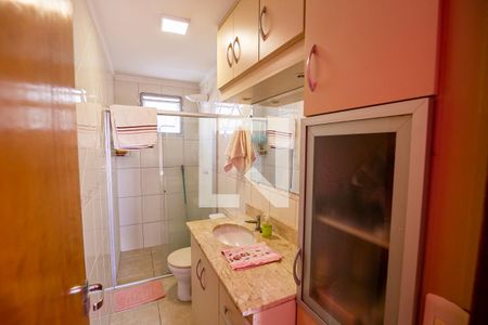 Banheiro da Suíte de apartamento para alugar com 3 quartos, 83m² em Vila Brizzola, Indaiatuba