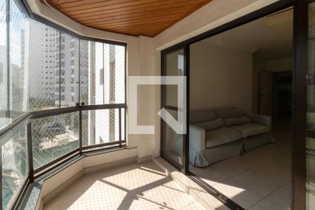 Varanda da Sala de apartamento para alugar com 3 quartos, 100m² em Vila Andrade, São Paulo