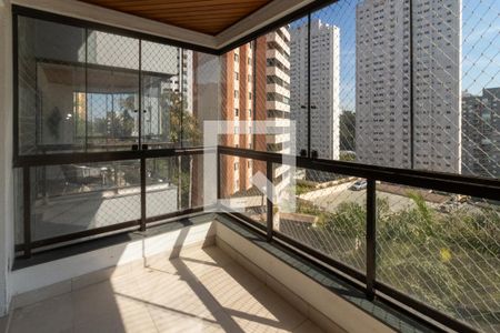 Varanda da Sala de apartamento para alugar com 3 quartos, 100m² em Vila Andrade, São Paulo