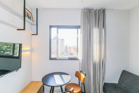 Sala de apartamento à venda com 1 quarto, 28m² em Chácara Santo Antônio (zona Sul), São Paulo