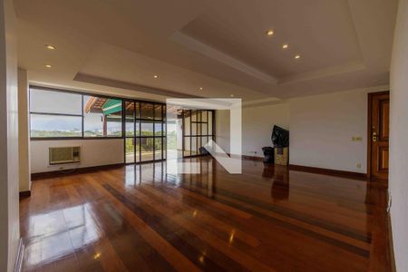 Sala de apartamento à venda com 4 quartos, 360m² em Recreio dos Bandeirantes, Rio de Janeiro