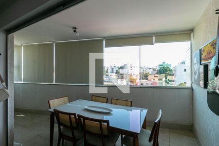 Sala de apartamento à venda com 4 quartos, 106m² em Dona Clara, Belo Horizonte