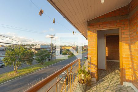 Varanda da Sala de casa para alugar com 3 quartos, 117m² em Guajuviras, Canoas