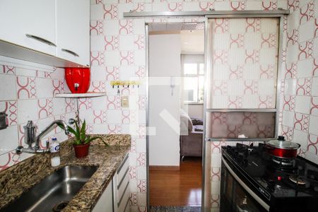 Cozinha de apartamento à venda com 3 quartos, 65m² em Horto Florestal, Belo Horizonte