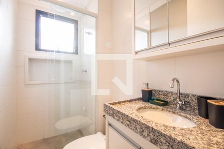Banheiro de apartamento para alugar com 1 quarto, 49m² em Km 18, Osasco