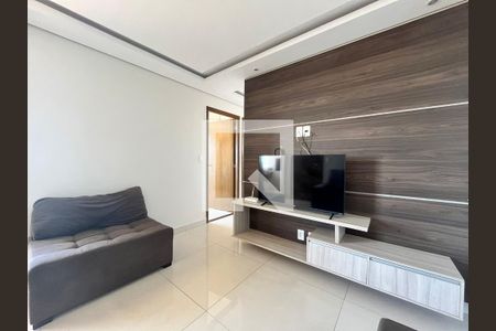 Sala de apartamento para alugar com 1 quarto, 48m² em São Sebastião, 