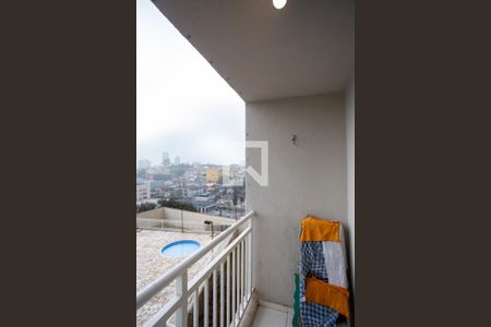 Varanda da Sala de apartamento à venda com 2 quartos, 47m² em Centro, Diadema