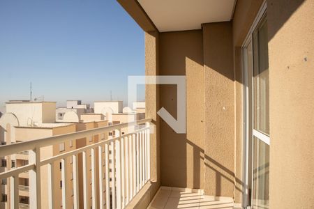 Varanda de apartamento para alugar com 2 quartos, 55m² em Jardim Rosolem, Hortolândia