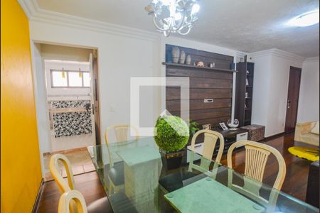 Sala de Jantar de apartamento à venda com 3 quartos, 121m² em Parque das Nações, Santo André