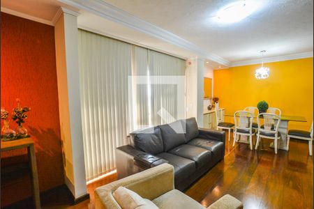 Sala de apartamento à venda com 3 quartos, 121m² em Parque das Nações, Santo André