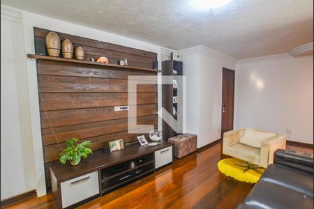 Sala de apartamento à venda com 3 quartos, 121m² em Parque das Nações, Santo André