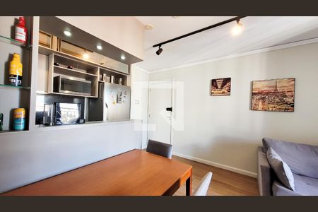 Sala de apartamento para alugar com 2 quartos, 55m² em Taquaral, Campinas