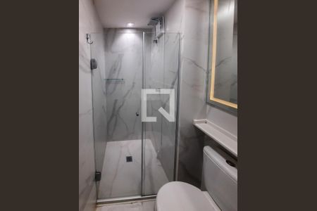 Banheiro de apartamento à venda com 1 quarto, 24m² em Vila Olímpia, São Paulo