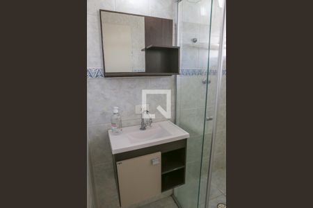 Banheiro da Suíte de apartamento para alugar com 1 quarto, 39m² em Lapa, São Paulo