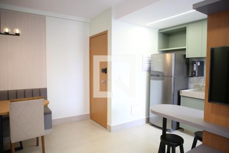 Sala de Jantar de apartamento para alugar com 2 quartos, 60m² em Setor Bueno, Goiânia