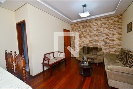 Sala 2 ambientes de apartamento à venda com 3 quartos, 134m² em Palmares, Belo Horizonte