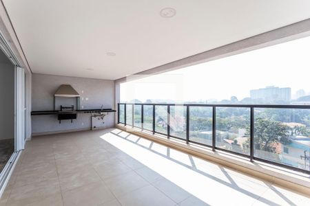 Varanda de apartamento à venda com 3 quartos, 171m² em Indianópolis, São Paulo