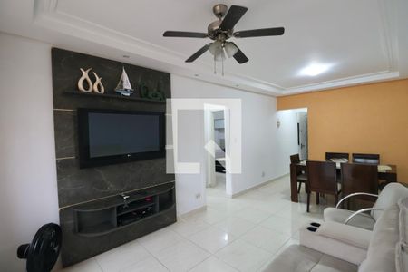 Sala de apartamento para alugar com 2 quartos, 63m² em Enseada, Guarujá