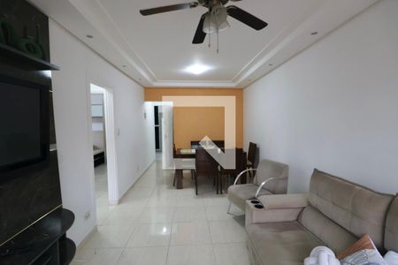 Sala de apartamento para alugar com 2 quartos, 63m² em Enseada, Guarujá