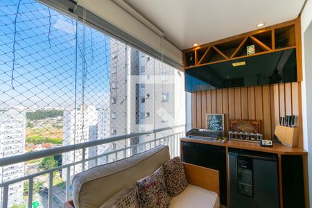 Varanda da Sala de apartamento à venda com 2 quartos, 54m² em Vila Prudente, São Paulo