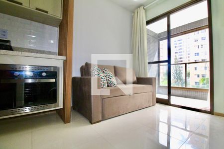 Sala/Cozinha de apartamento para alugar com 1 quarto, 32m² em Pituba, Salvador