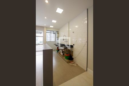 Sala + Cozinha integrada de apartamento à venda com 2 quartos, 85m² em Barra da Tijuca, Rio de Janeiro