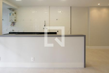 Sala + Cozinha integrada de apartamento à venda com 2 quartos, 85m² em Barra da Tijuca, Rio de Janeiro