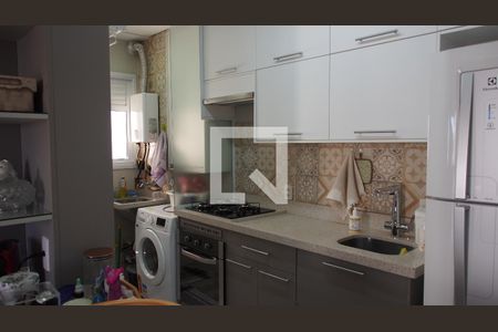 Cozinha de apartamento à venda com 2 quartos, 67m² em Vila Lacerda, Jundiaí