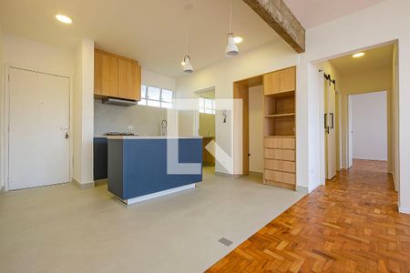 Sala/Cozinha de apartamento à venda com 2 quartos, 72m² em Sumaré, São Paulo