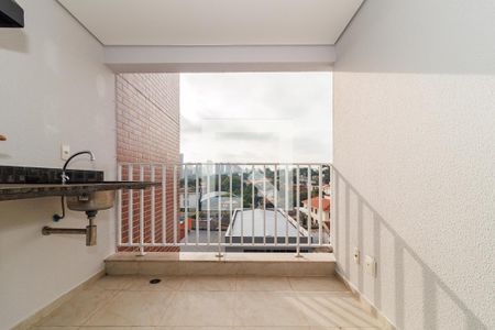 Varanda da Sala de apartamento para alugar com 3 quartos, 75m² em Vila Sonia, São Paulo