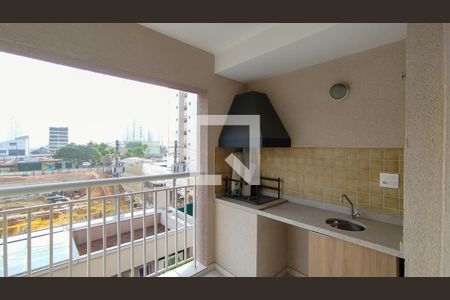 Varanda Gourmet de apartamento à venda com 3 quartos, 85m² em Centro, São Caetano do Sul