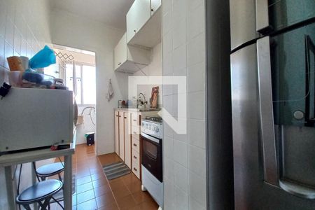 Cozinha  de apartamento à venda com 1 quarto, 53m² em Botafogo, Campinas