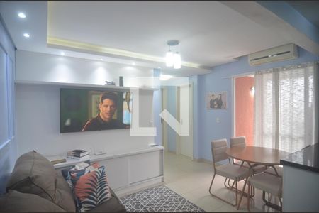 Sala de apartamento à venda com 2 quartos, 50m² em Fátima, Canoas