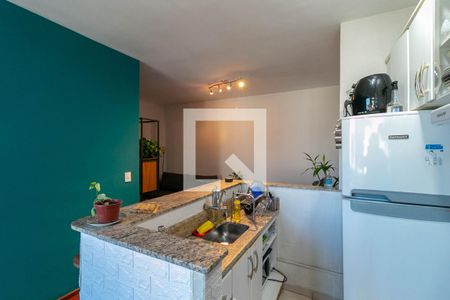 Cozinha de apartamento à venda com 2 quartos, 55m² em Buritis, Belo Horizonte