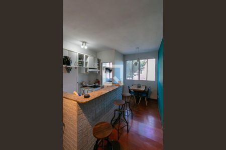 Sala de apartamento à venda com 2 quartos, 55m² em Buritis, Belo Horizonte