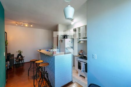 Sala de apartamento à venda com 2 quartos, 55m² em Buritis, Belo Horizonte