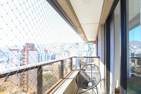 Varanda de apartamento à venda com 2 quartos, 68m² em Santa Efigênia, Belo Horizonte